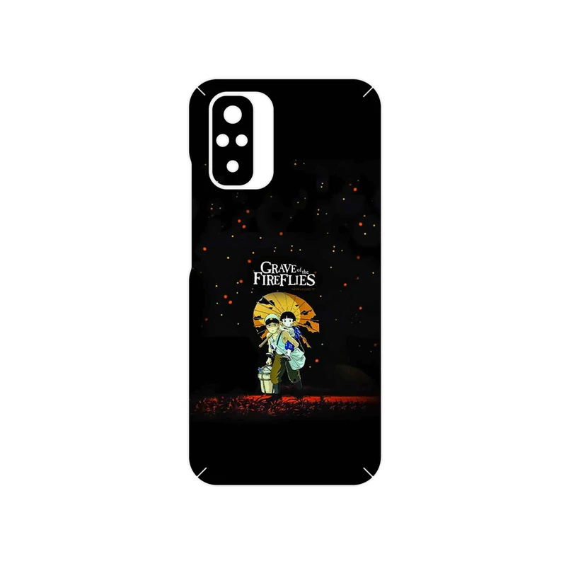 برچسب پوششی ماهوت مدل Grave of the Fireflies مناسب برای گوشی موبایل شیائومی Redmi Note 10