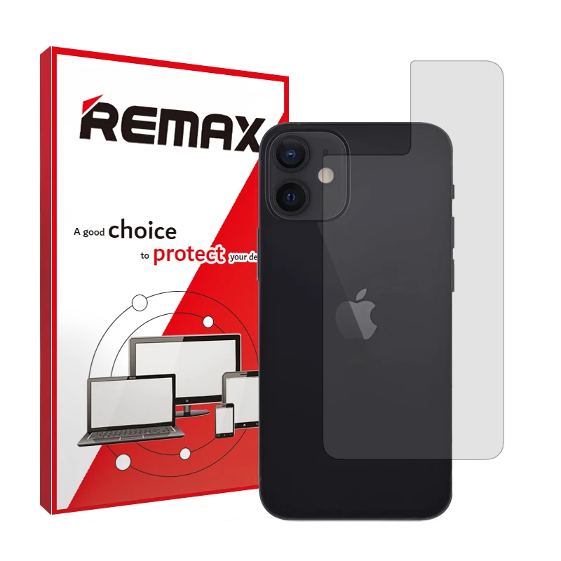 محافظ پشت گوشی شفاف ریمکس مدل HyGEL مناسب برای گوشی موبایل اپل iPhone 12 mini