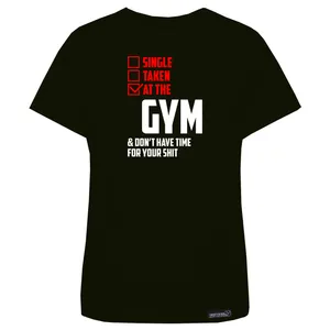 تی شرت آستین کوتاه زنانه 27 مدل At The Gym کد MH1538