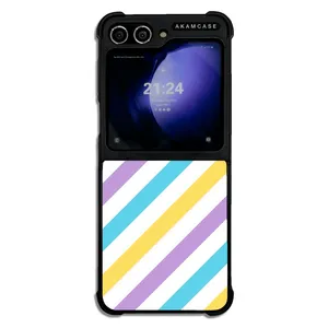 AKAM AMCWSGZFLIP5-PASTEL PATTERN4 Cover For Samsung Galaxy Z Flip 5
