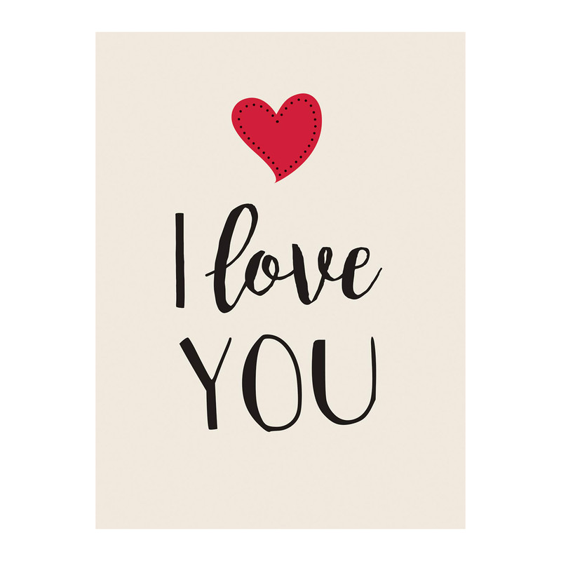 کارت پستال ماهتاب طرح عشق love کد 2792