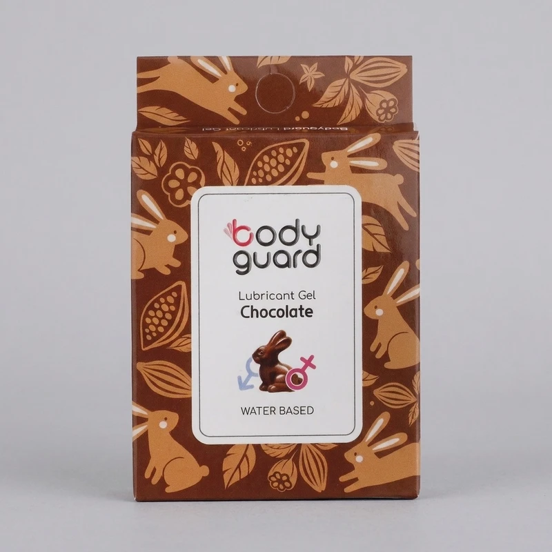 ژل لوبریکانت بادیگارد مدل Chocolate بسته 3 عددی