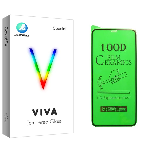 محافظ صفحه نمایش سرامیکی جانبو مدل Viva Glass مناسب برای گوشی موبایل اپل iPhone 11 Pro Max