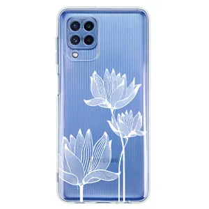 Megafone Flower C47-W Cover For Samsung Galaxy M32 4G