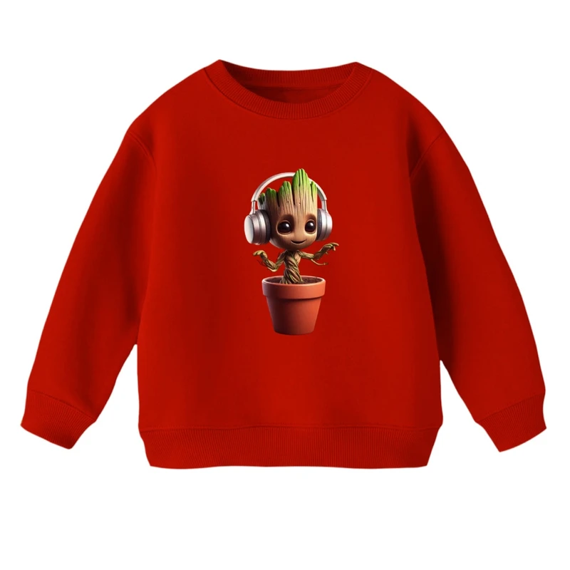 سویشرت بچگانه مدل گروت و گلدان