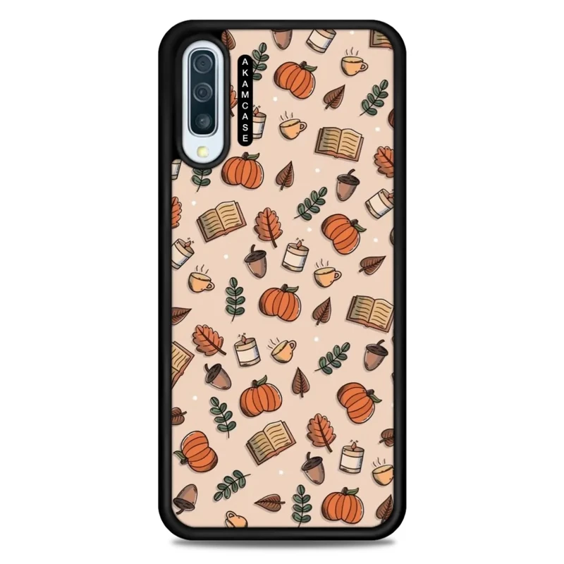 کاور آکام مدل AMC-WSGA50-PUMPKIN-7 مناسب برای گوشی موبایل سامسونگ Galaxy A50