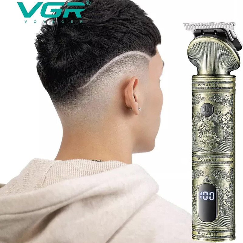 خرید و قیمت ست ماشین اصلاح موی صورت و بدن وی جی ار مدل V-106