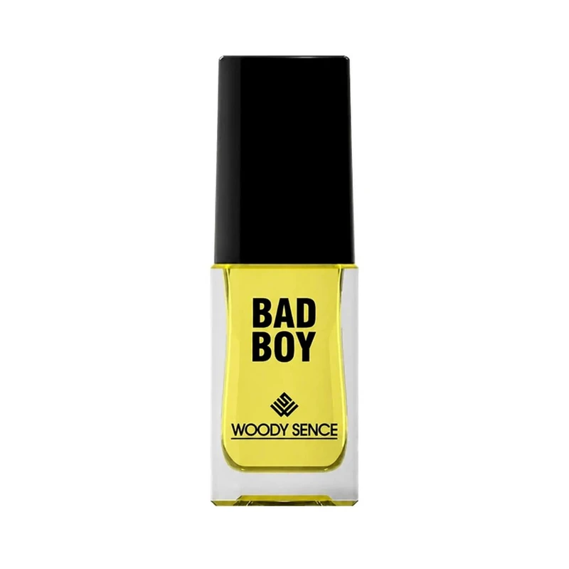 عطر جیبی مردانه وودی سنس مدل Bad Boy با رایحه تند و شرقی حجم 15 میلی‌لیتر