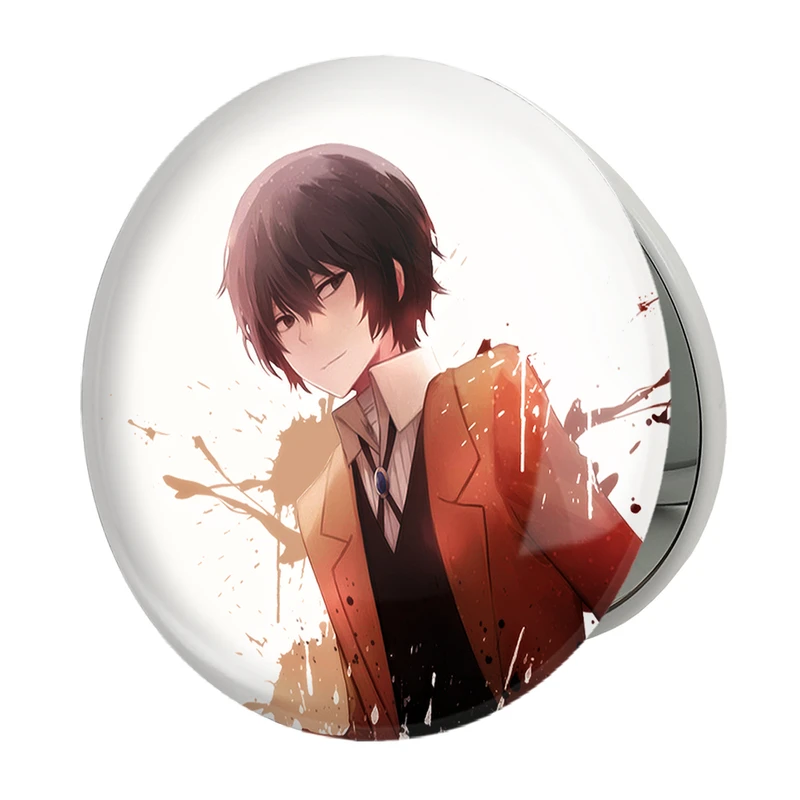 آینه جیبی خندالو طرح دازای سان انیمه سگ های ولگرد بانگو مدل تاشو کد 11788 