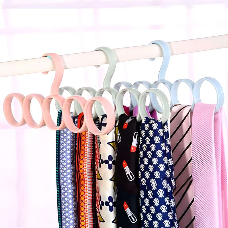 آویز شال و روسری مدل Circle Five بسته 2 عددی