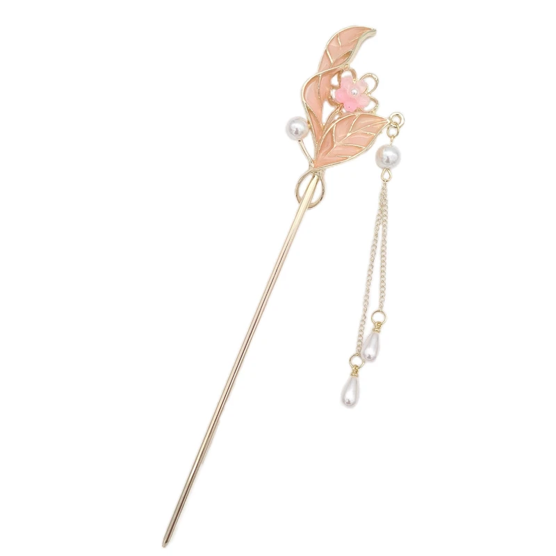 گیره مو زنانه مدل کانزاشی گلبرگ کد 3355