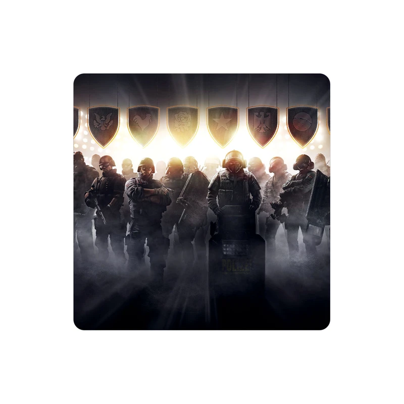 زیر لیوانی طرح رینبو سیکس مدل MC1491