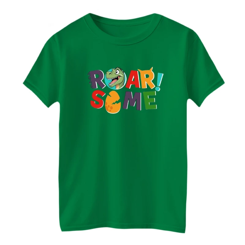 تی شرت آستین کوتاه بچگانه مدل تخم دایناسور