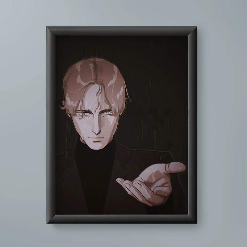 تابلو مدل انیمه یوهان لیبرت مانستر Johan Liebert Monster anime 12