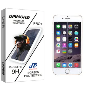 JF Diamond glass Screen Protector For Apple آیفون 6 پلاس / 6s پلاس