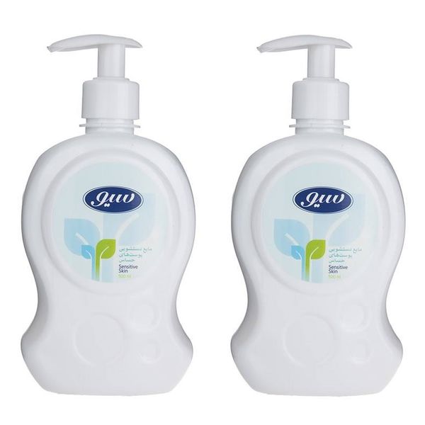 مایع دستشویی سیو مدل Sensitive Skin حجم ۵۰۰ میلی لیتر بسته ۲ عددی