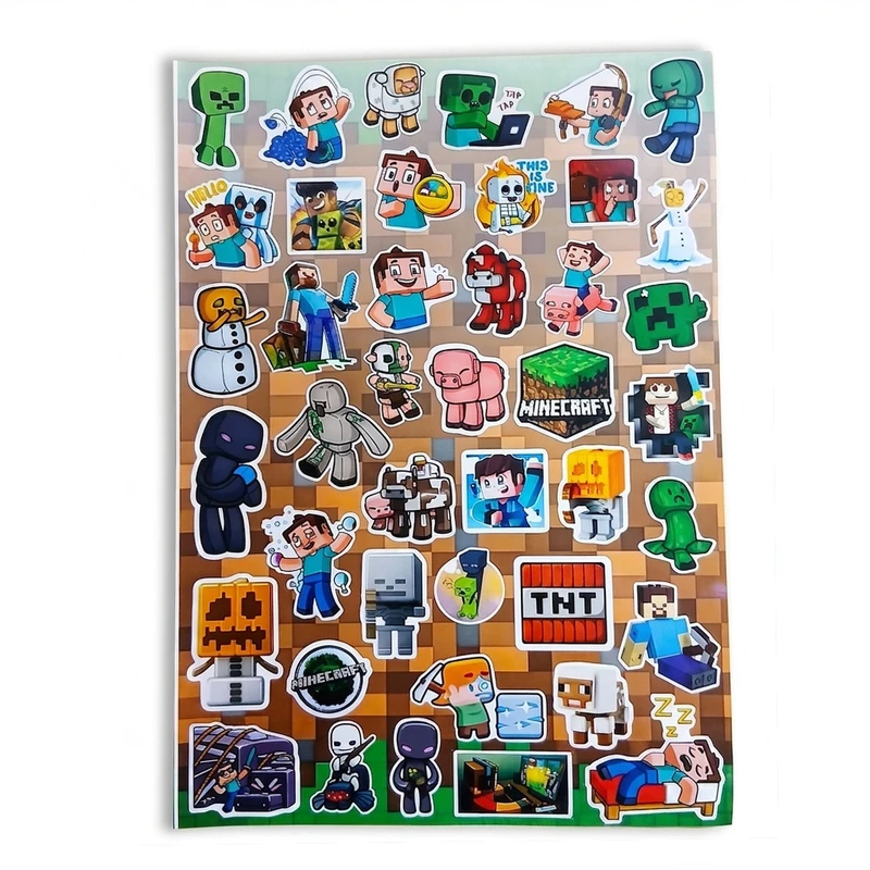 استیکر مدل ماین کرافت