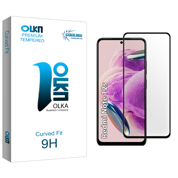 محافظ صفحه نمایش شیشه ای کولینگ مدل Olka مناسب برای گوشی موبایل شیائومی Redmi note 12s