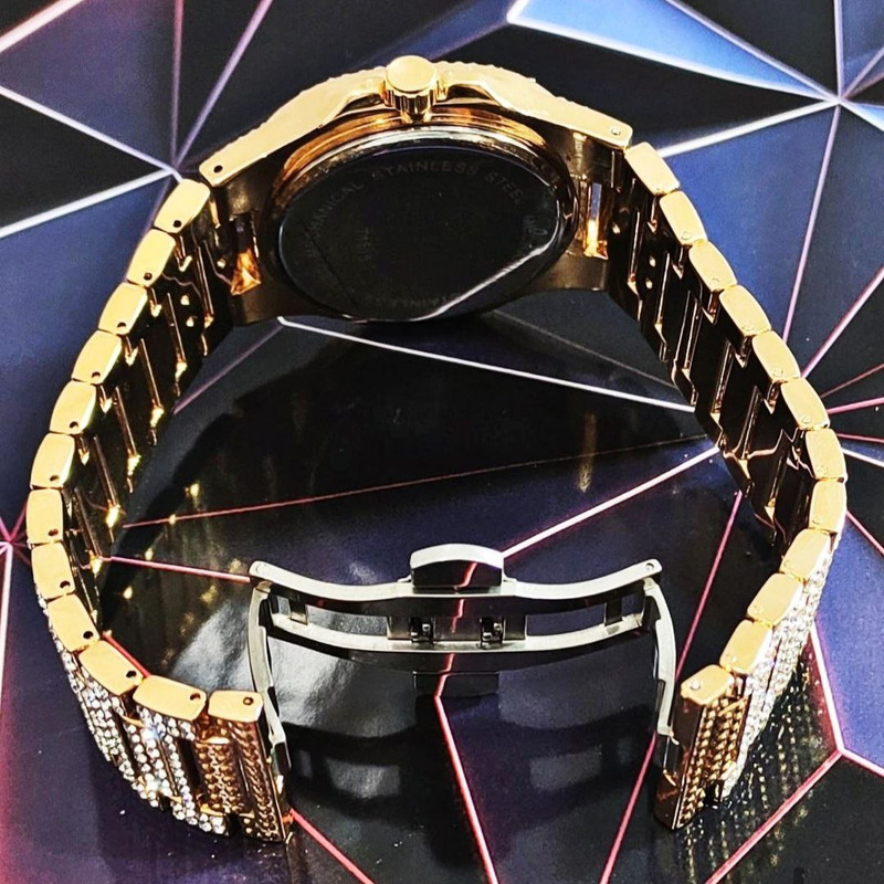 ساعت مچی عقربه‌ای مردانه  مدل دیت جاست فول نگین T