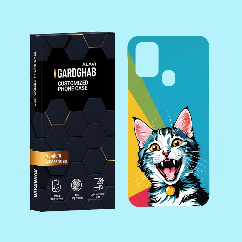 کاور گارد قاب علوی مدل هنری مناسب برای گوشی موبایل سامسونگ Galaxy M31