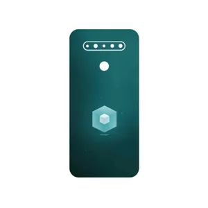 MAHOOT Minimal Cube icon Cover Sticker for LG K51s