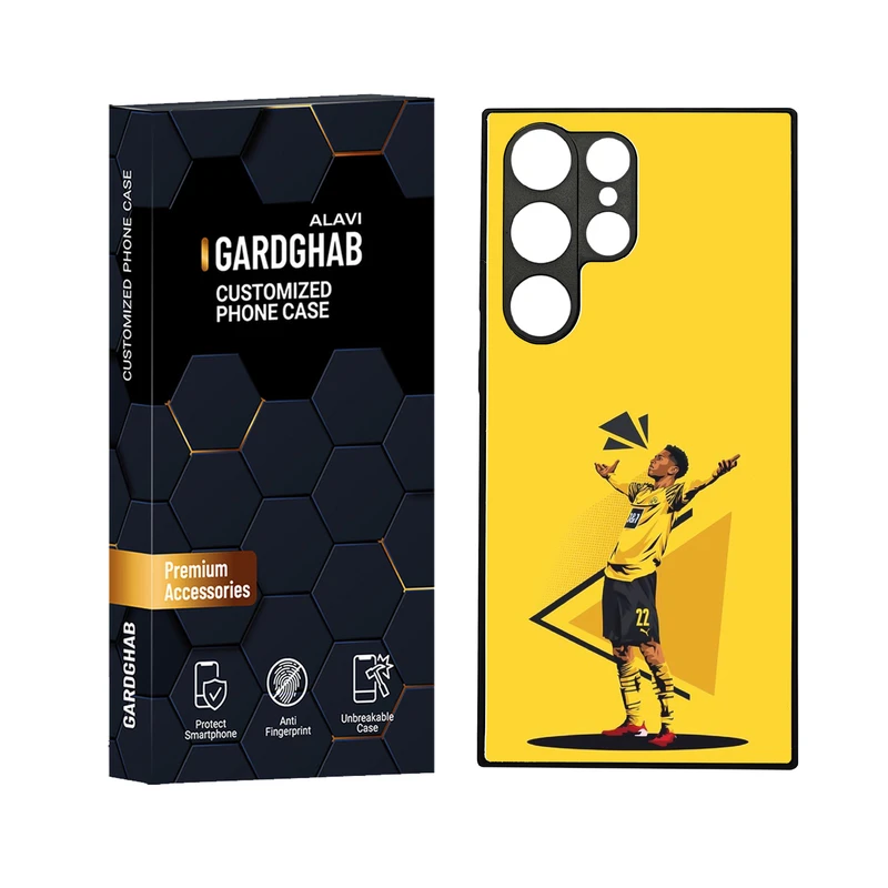 کاور گارد قاب علوی مدل دورژله ای مناسب برای گوشی موبایل سامسونگ Galaxy S23 Ultra