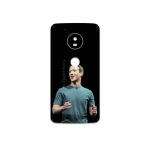 MAHOOT Mark Zuckerberg Cover Sticker for Motorola Moto G5