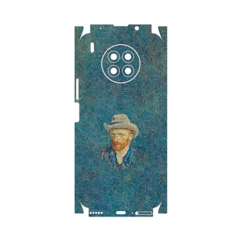 برچسب پوششی ماهوت مدل Self portrait with a gray felt hat-FullSkin مناسب برای گوشی موبایل آنر 50 Lite