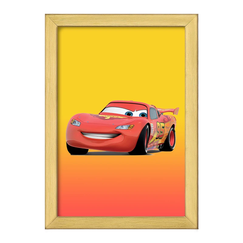 تابلو خندالو طرح ماشین ها (Cars) کد 36533