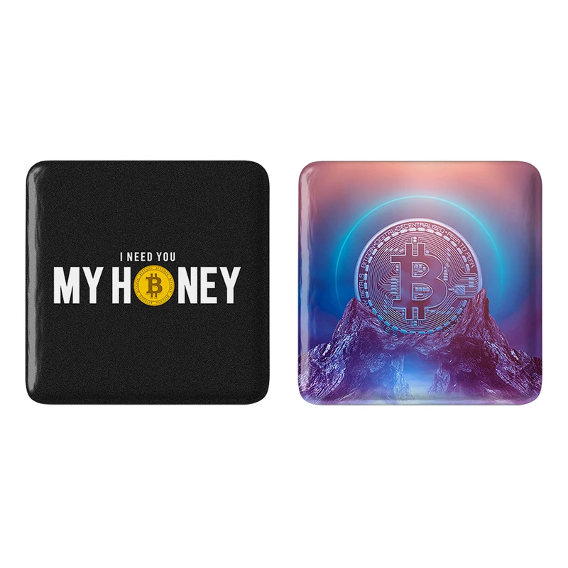 مگنت خندالو طرح ارز دیجیتال بیت کوین Bitcoin کد 1089410896 مجموعه 2 عددی