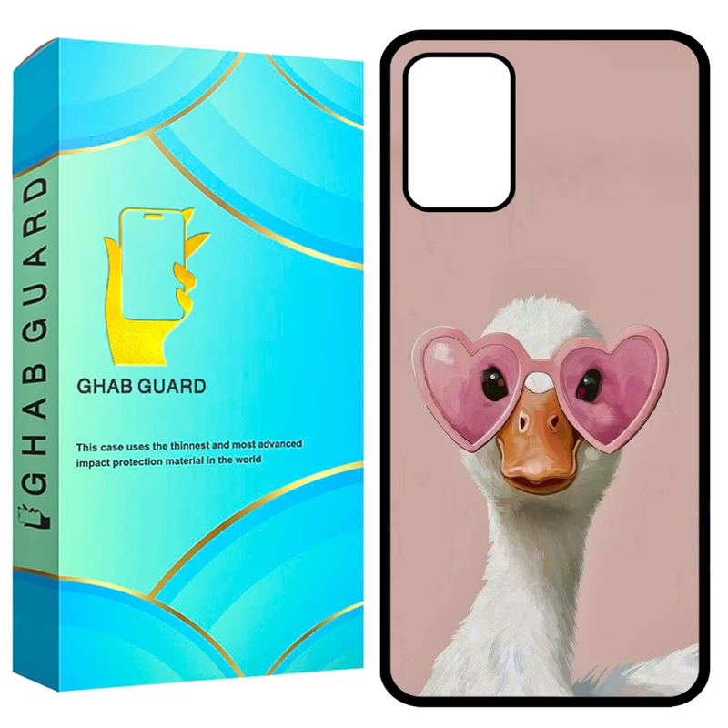 کاور قاب گارد طرح اردک مدل GCHPA324 مناسب برای گوشی موبایل سامسونگ Galaxy A32 4G