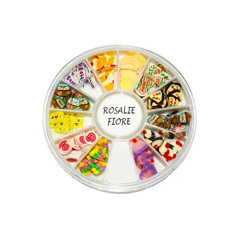 مجموعه تزیین ناخن رزالی فیوره طرح شکلات