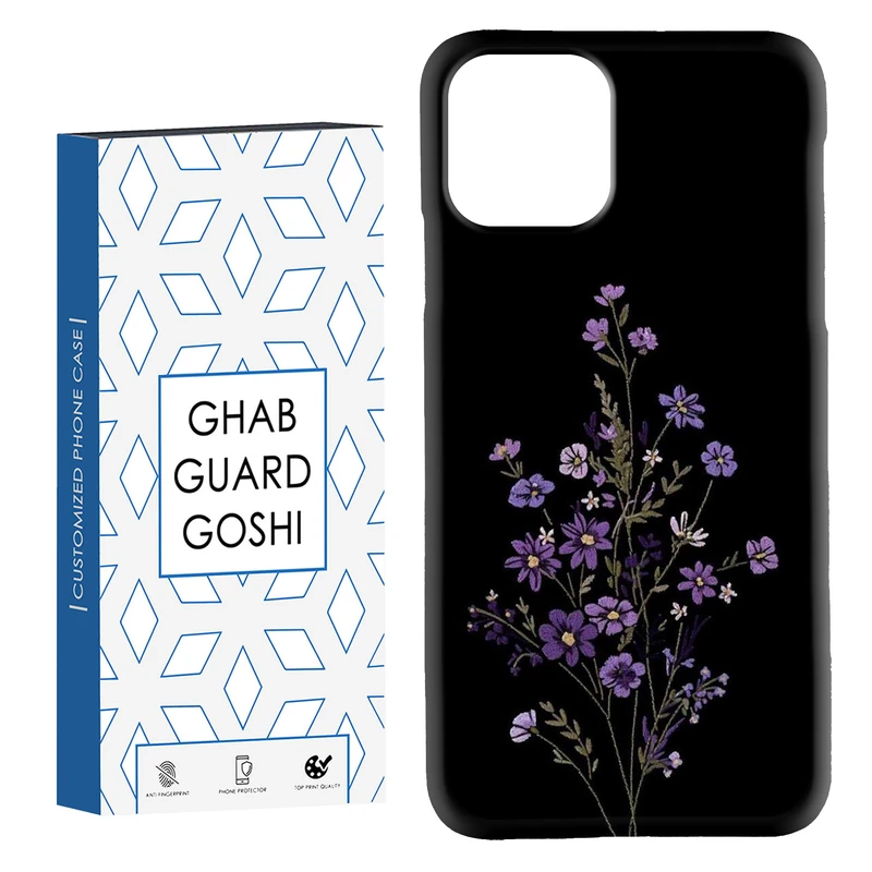 کاور قاب گارد گوشی طرح گل داوودی کد Dimo-868 مناسب برای گوشی موبایل اپل  IPHONE 11
