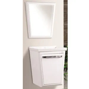 ست کابینت و روشویی بومرنگ مدل روژینا به همراه آینه 