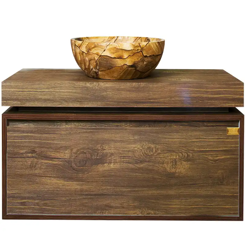 ست کابینت و روشویی مدل E 200 به همراه آینه