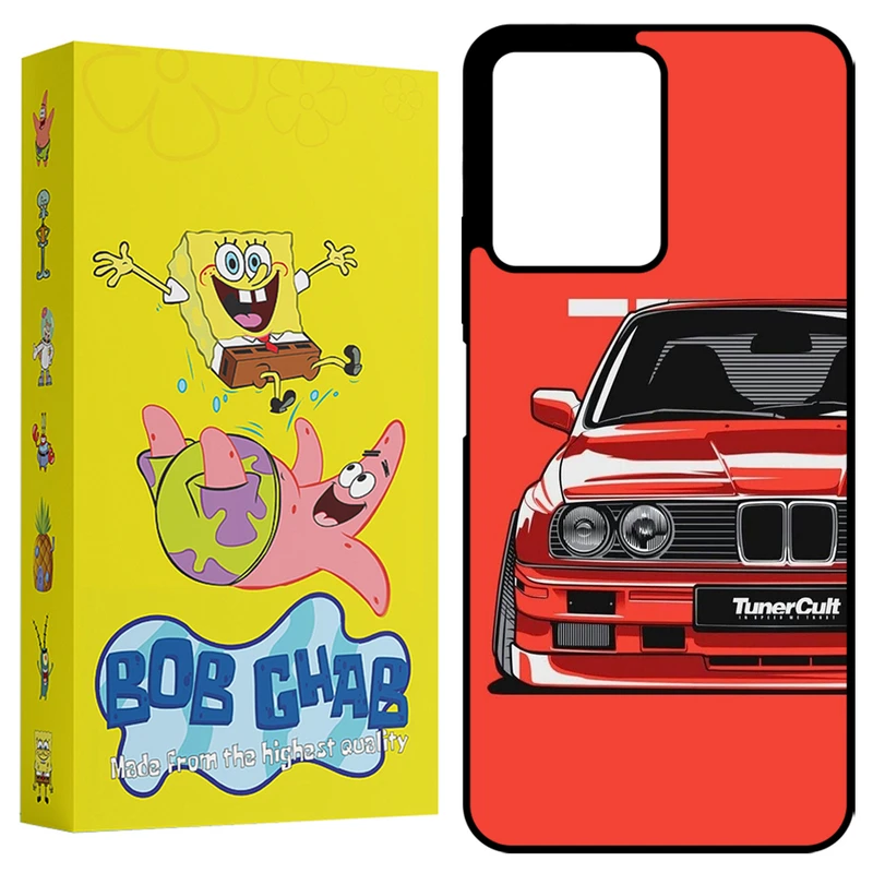 کاور باب قاب طرح ماشین مدل BCPN12 مناسب برای گوشی موبایل شیائومی Redmi Note 12 4G