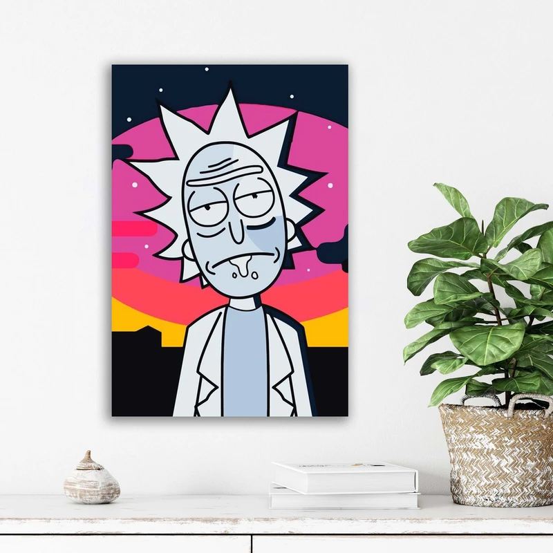 تابلو شاسی آتریسا مدل ریک اند مورتی Rick and Morty