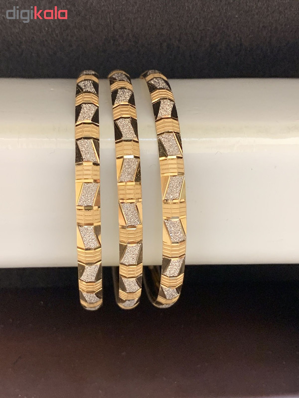 النگو طلا 18 عیار گوی گالری مدل G282 النگو طلا 18 عیار گوی گالری مدل G282