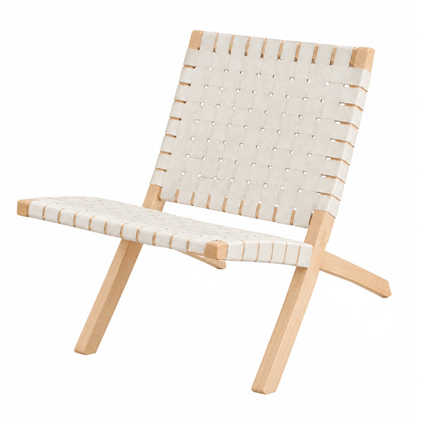 صندلی چوبی مدل مکرومه بافی کد CS05