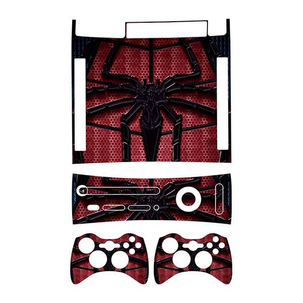 برچسب ایکس باکس 360 آرکید توییجین وموییجین مدل Spiderman 08 مجموعه 4 عددی