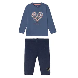 ست تی شرت و شلوارک دخترانه لوپیلو مدل 137