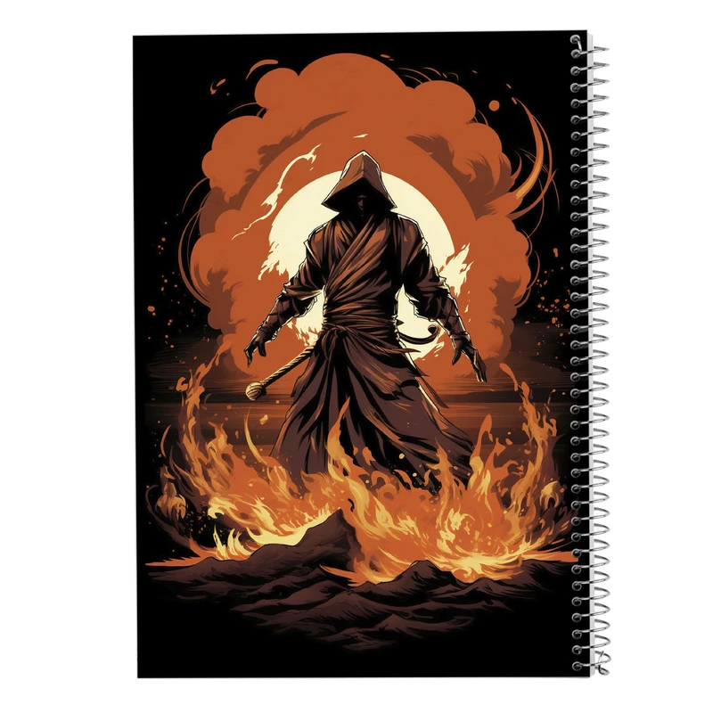 دفتر ژورنال نویسی 50 برگ مدوپد مدل نقطه ای طرح Fullmetal Alchemist کد DF2321