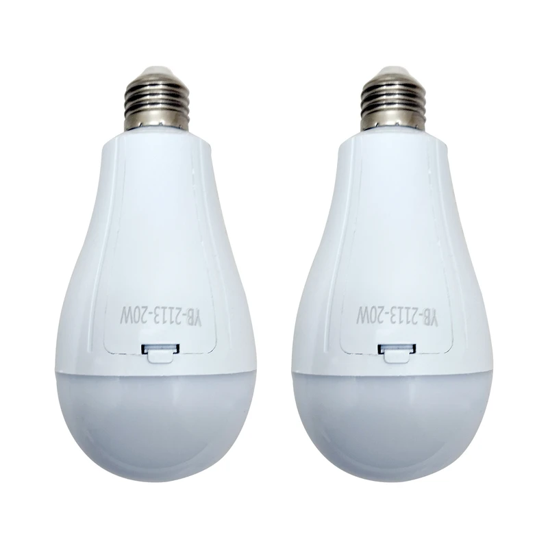 لامپ اضطراری مدل هوشمند کد CK-8039 20W مجموعه 2 عددی