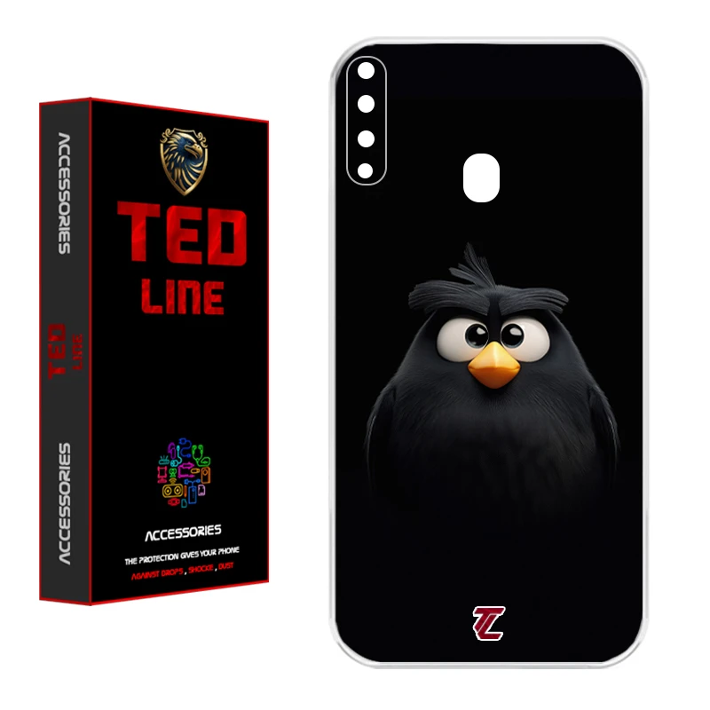 کاور تد لاین طرح پرنده کد 1122 مناسب برای گوشی موبایل سامسونگ Galaxy A20S