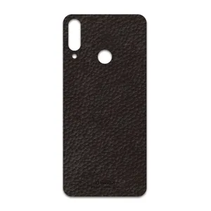 MAHOOT Dark-Brown-Leather Cover Sticker for LG W30