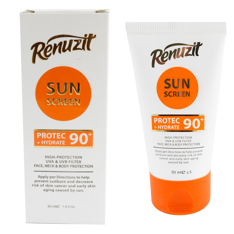 کرم ضد آفتاب رینوزیت مدل BE90 حجم 50 میلی لیتر