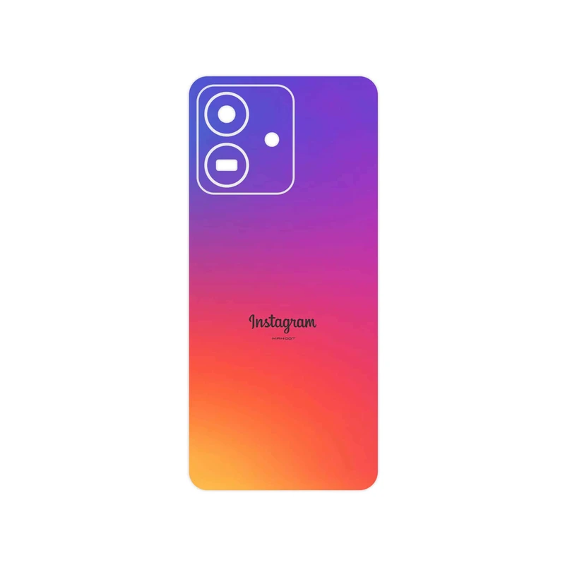 برچسب پوششی ماهوت مدل Instagram مناسب برای گوشی موبایل آنر Play 10