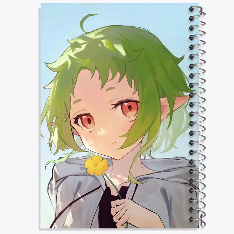 دفتر مشق 50 برگ خندالو مدل سیلفیت انیمه موشوکو تنسی کد 24076