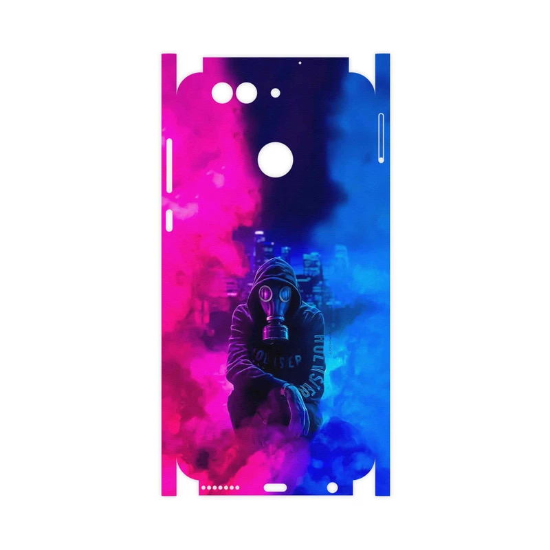 برچسب پوششی ماهوت مدل Smoke Rainbow Digital Art 2-FullSkin مناسب برای گوشی موبایل هوآوی Nova 2 Plus