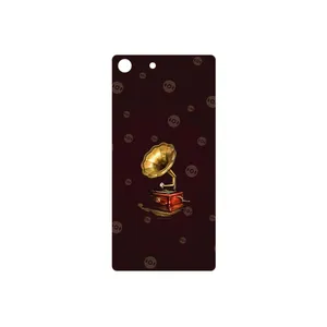 MAHOOT Gramophone Nostalgia Cover Sticker for Sony Xperia M5